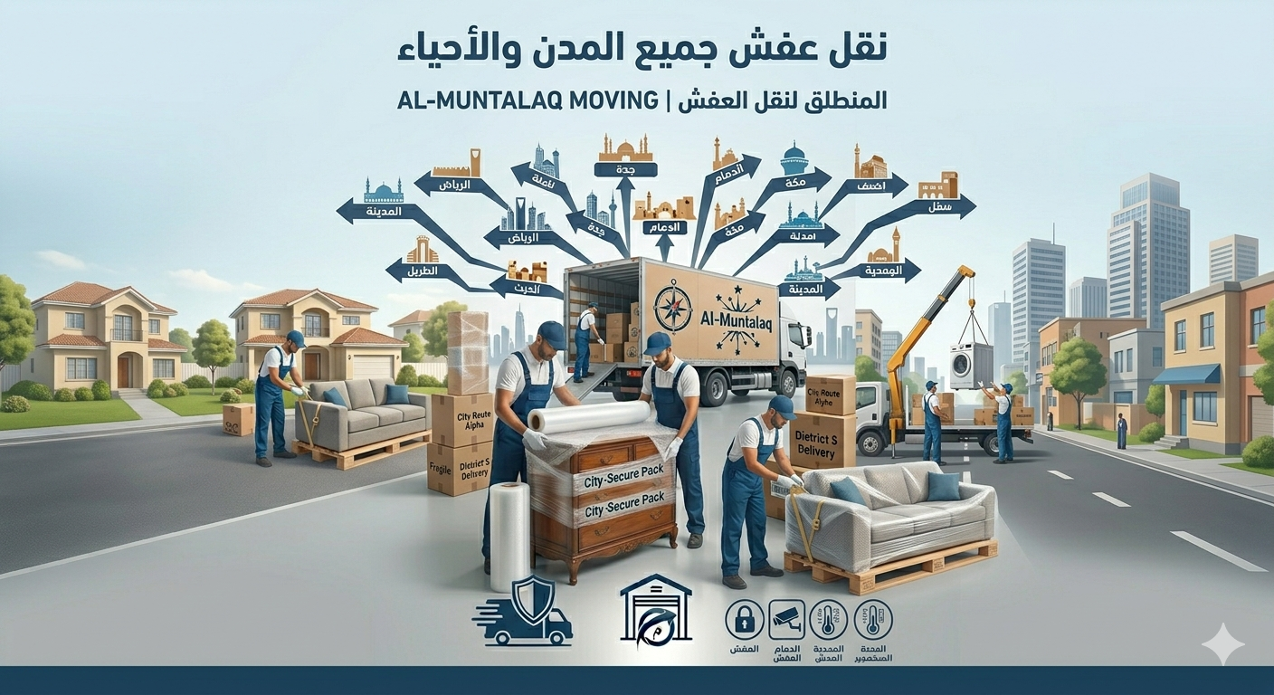 شركة نقل عفش بجدة - فريق متخصص في نقل الأثاث والتغليف